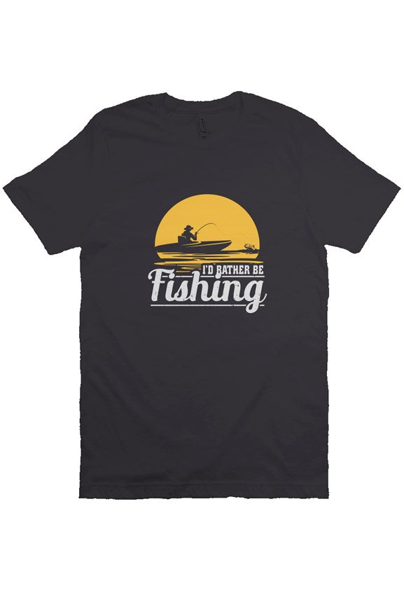 I'd Rather Be Fishing T Shirt