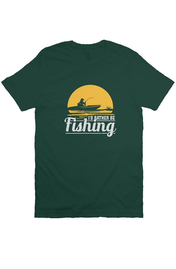 I'd Rather Be Fishing T Shirt