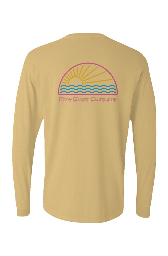 Pigment Dyed Heavyweight Long Sleeve T Shirt