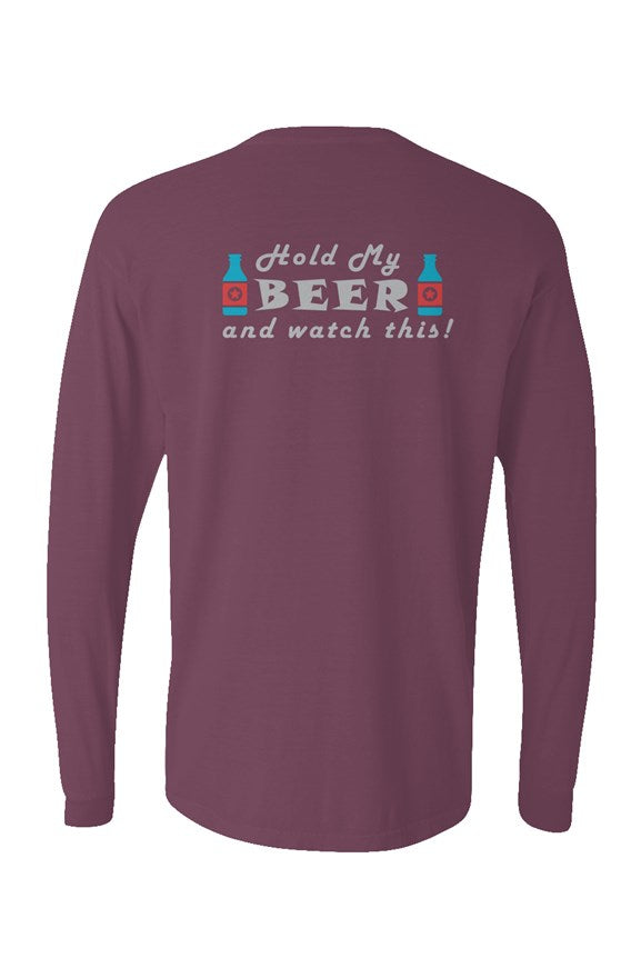 Pigment Dyed Heavyweight Long Sleeve T Shirt