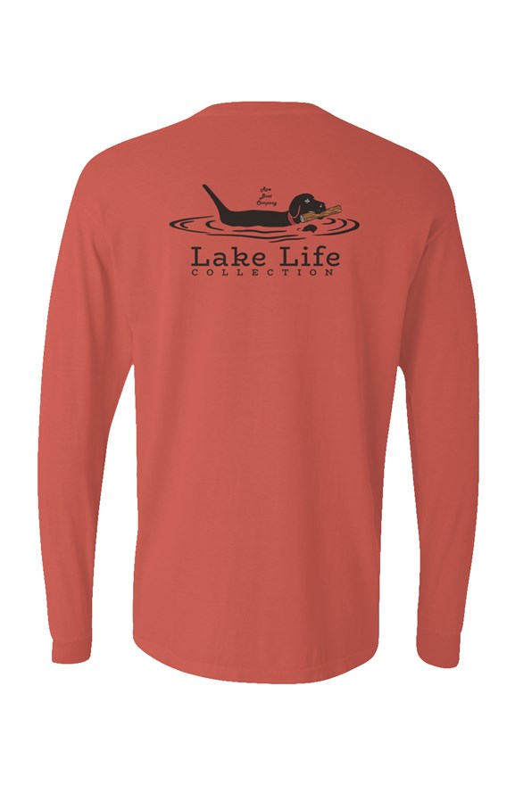 Pigment Dyed Heavyweight Long Sleeve T Shirt