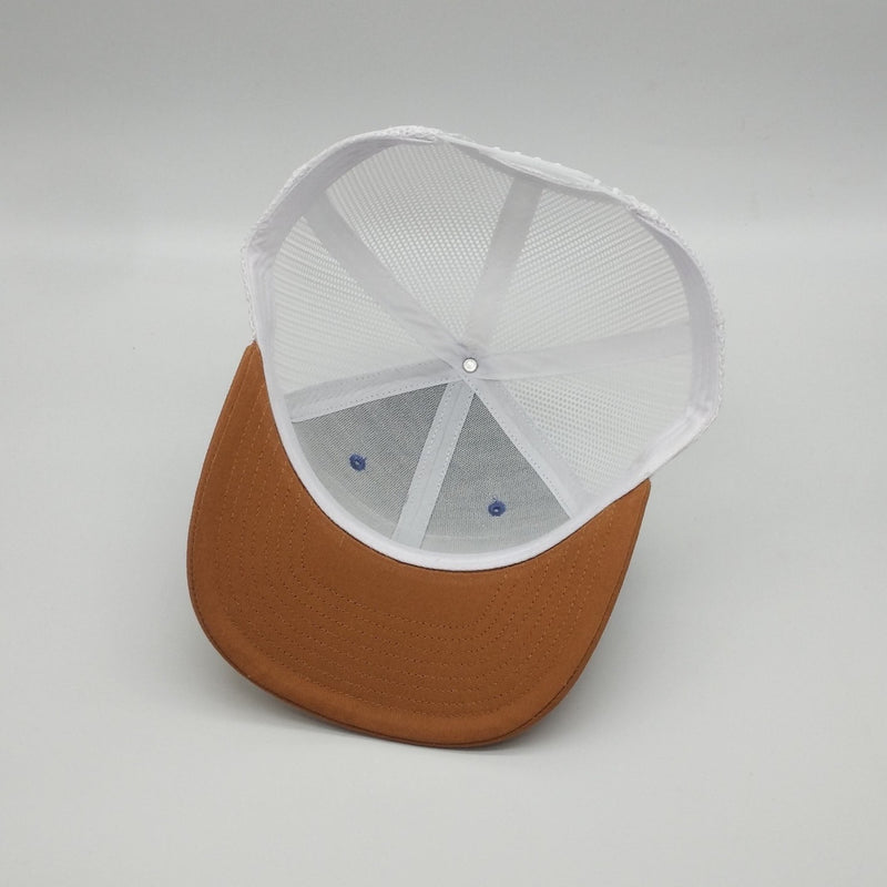 Row Boat Company Leather Trucker Hat