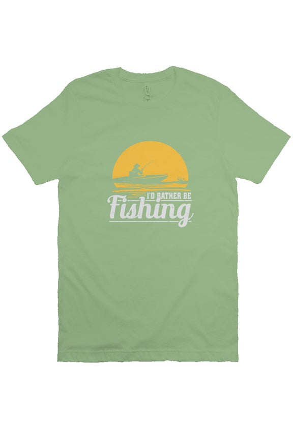 I'd Rather Be Fishing T Shirt