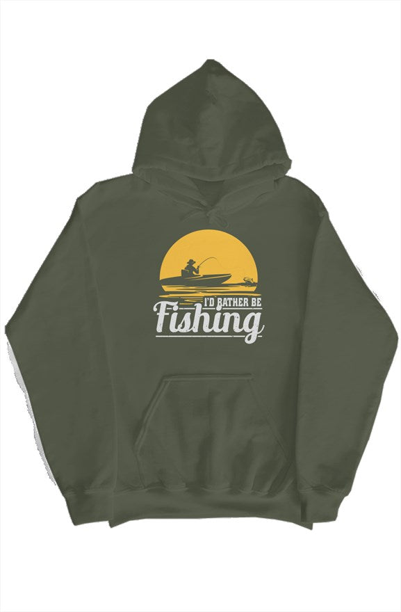 I'd Rather Be Fishing Hoodie