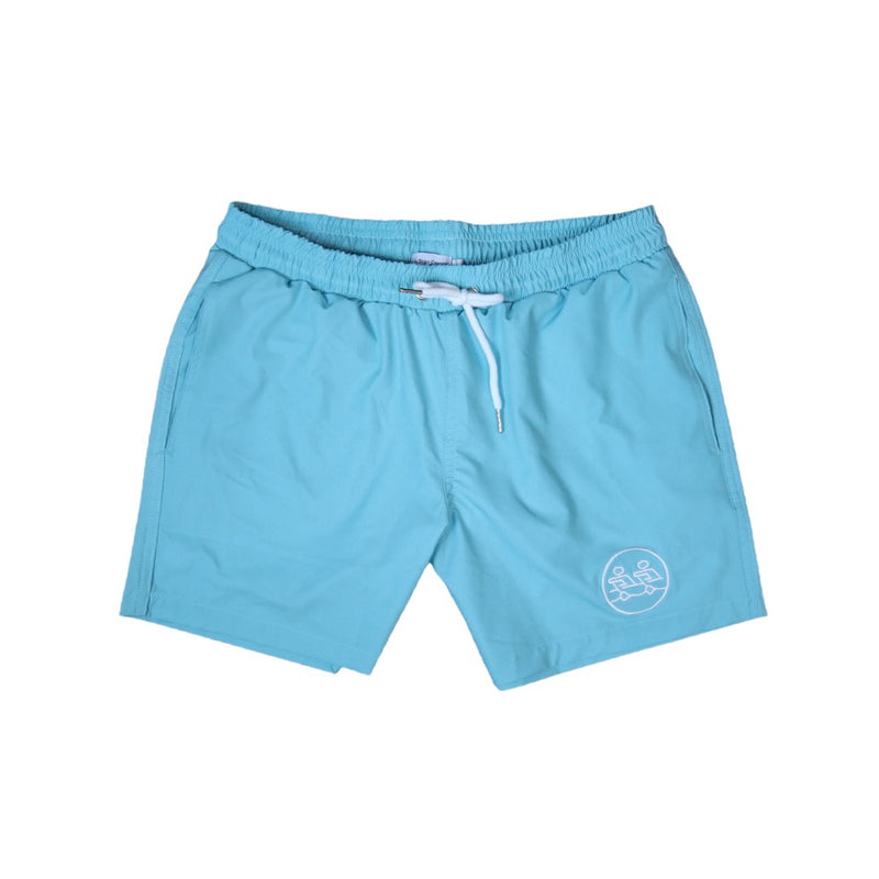 Baby Blue Trunks (Stretchy Bottoms, Compression Lined)